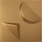 Ekena Millwork 11 7/8in. W x 11 7/8in. H Apollo EnduraWall Decorative 3D Wall Panel Covers 0.98 Sq. Ft. WP12X12APBGL - alternate 1
